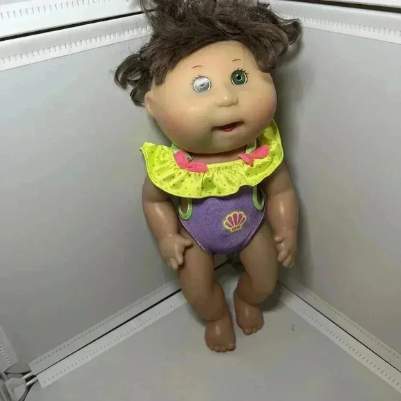 Cabbage Patch Kids 12" Vintage Baby Doll 1991 with SwimSuit - Picture 1 of 6